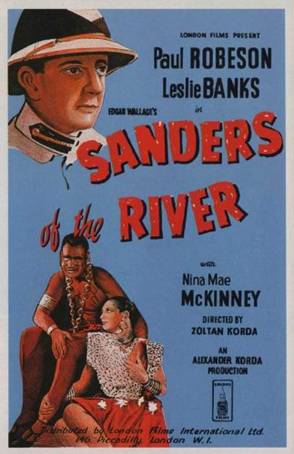 Leslie Banks, Nina Mae McKinney, and Paul Robeson in Sanders of the River (1935)