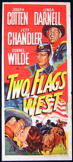 R�sultat d�images pour two flags west