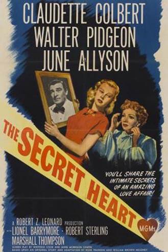 June Allyson, Claudette Colbert, and Walter Pidgeon in The Secret Heart (1946)